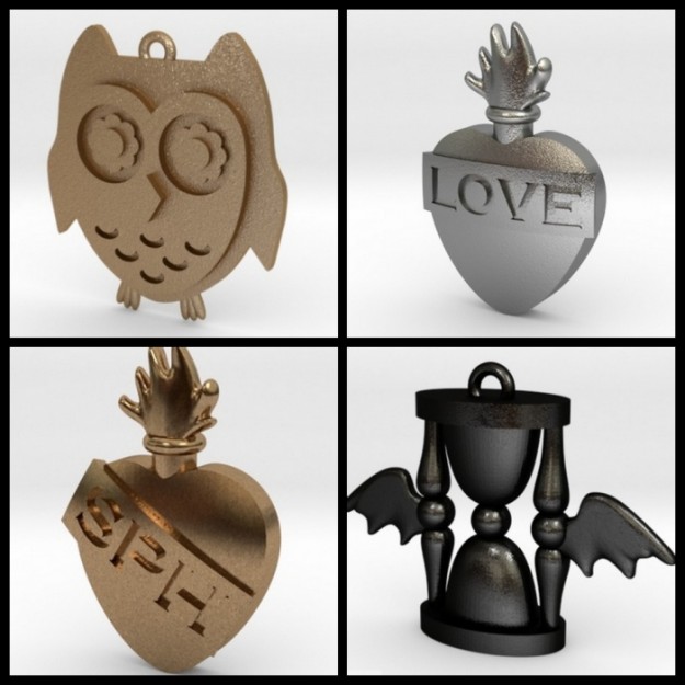 3D printing custom designs in process